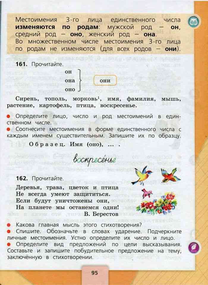 Гдз рф - готовые ответы по русскому языку для 4 класса  рамзаева т. г. ритм  дрофа