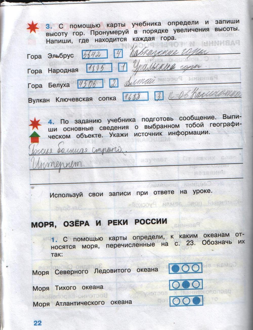 Гдз по окружающему миру 4 класс плешаков крючкова