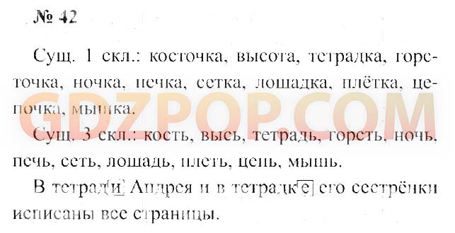 Гдз по русскому языку перспектива 4 класс русский язык климанова бабушкина