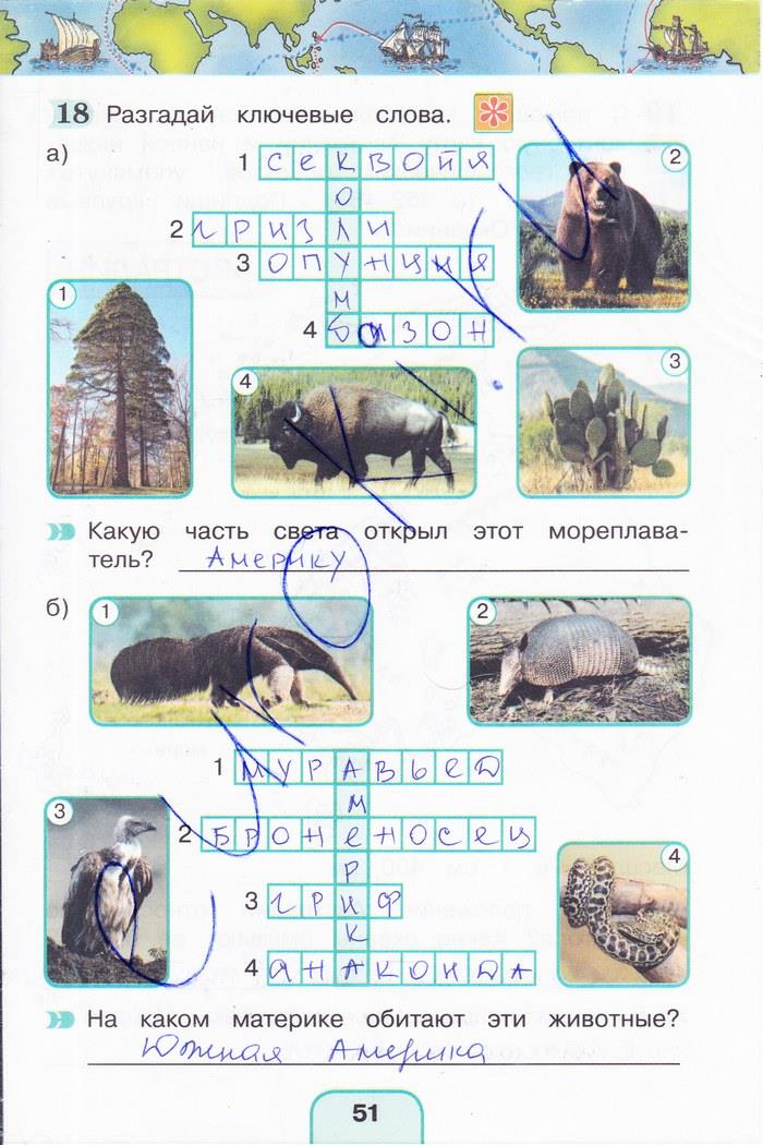Страницы 51, 52, 53, 54 - ответы окружающий мир 4 класс плешаков рабочая тетрадь 1 часть