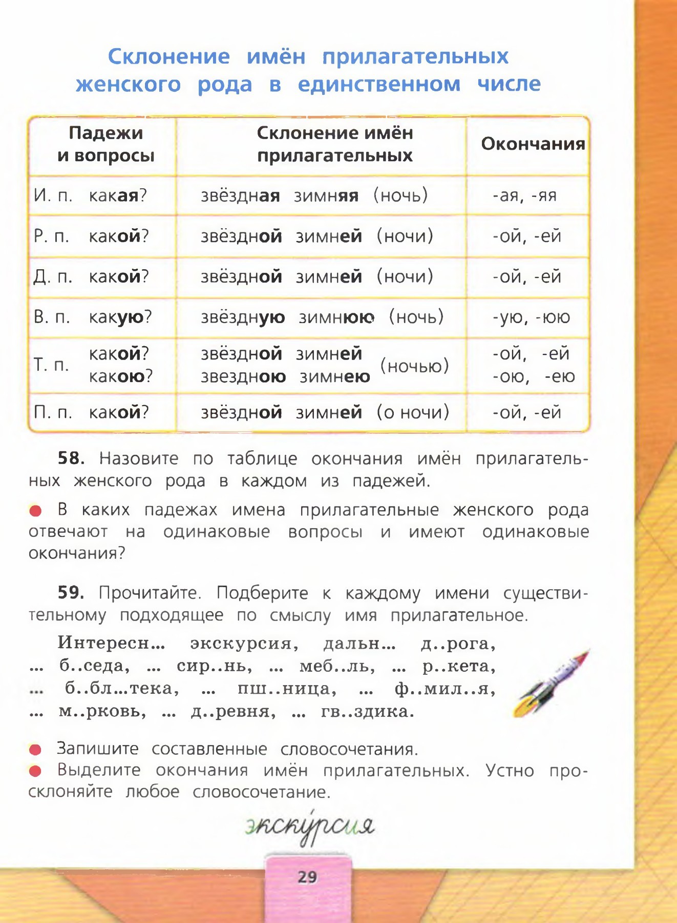 Гдз решебник русский язык 4 класс учебник «просвещение» канакина, горецкий.