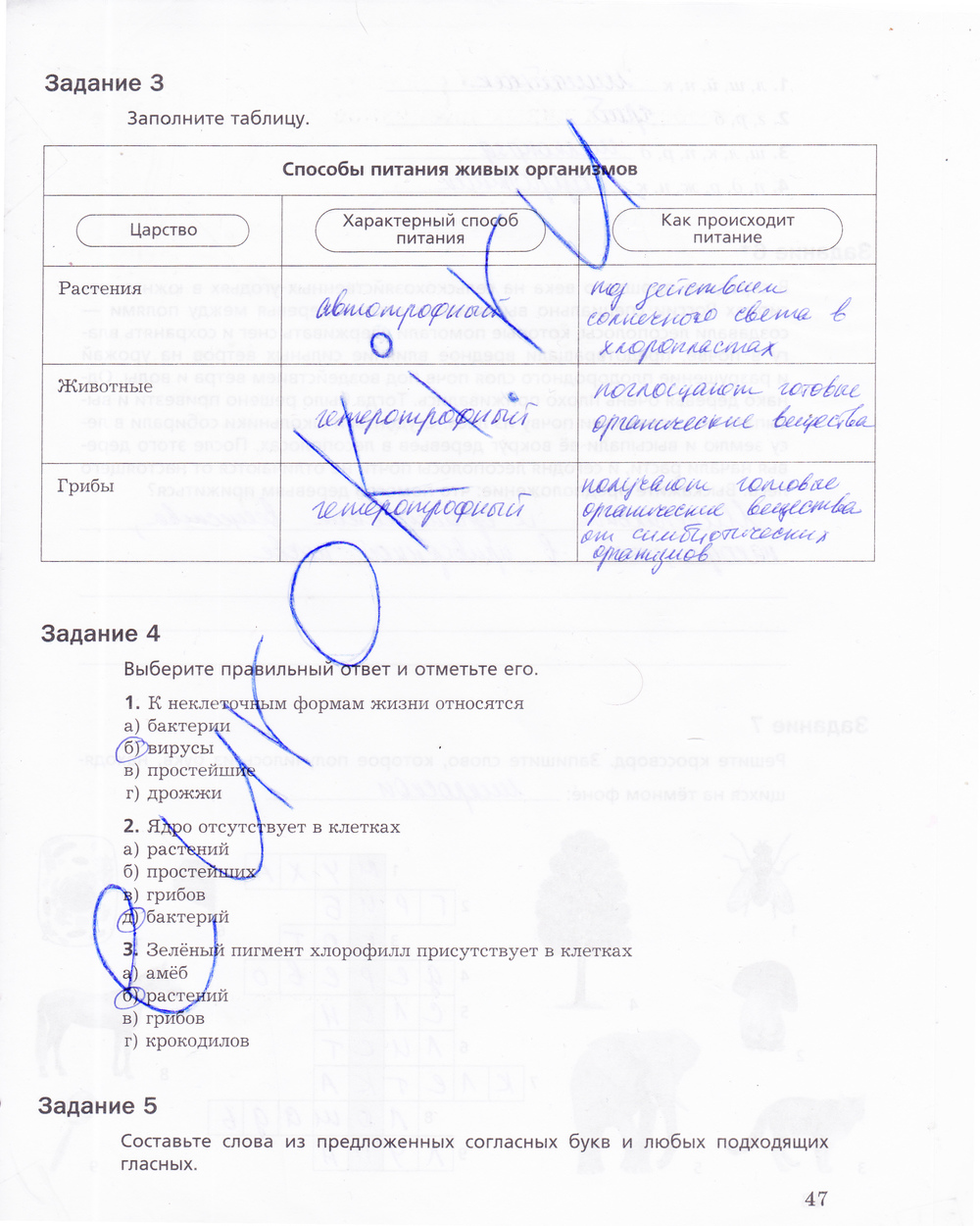 Решения по биологии 6 класс пасечник (страницы с 4 по 33) жизнедеятельность организмов. урок 2. почвенное питание растений (§24). страницы 5-8