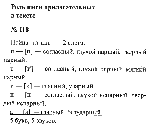 Домашняя работа русский язык 4 класс канакина в.п., горецкий в.г. (учебник)