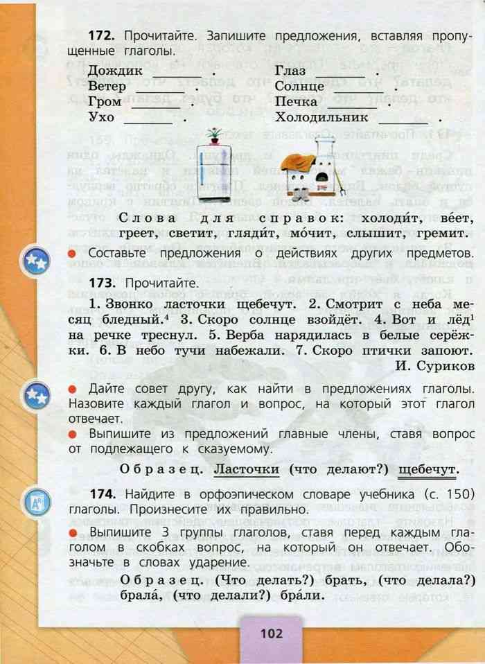 Гдз по русскому языку 4 класс учебник канакина, горецкий часть 1, 2