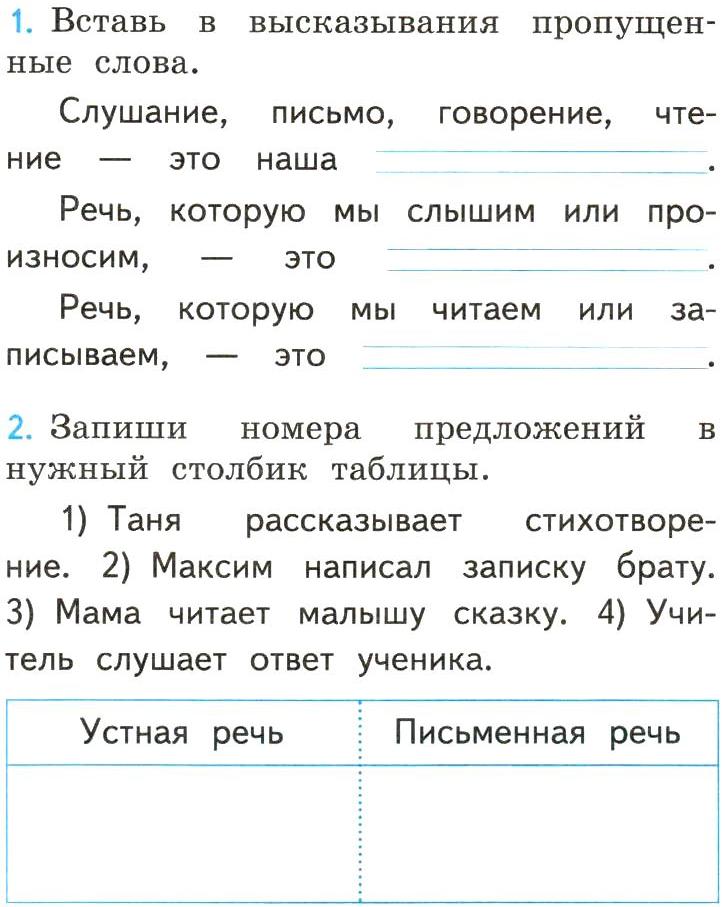 Решебник к учебному пособию: русский язык 4 класс михайлова - тесты