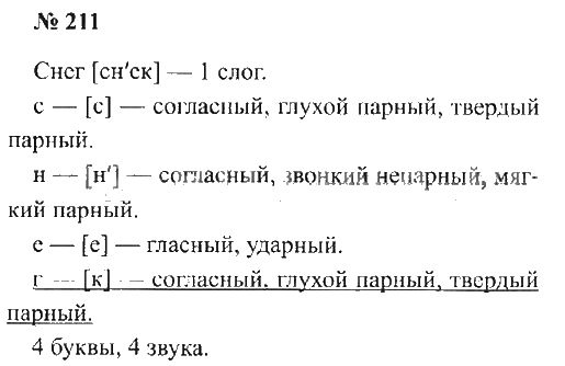 Домашняя работа русский язык 4 класс канакина в.п., горецкий в.г. (учебник)
