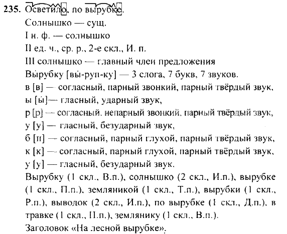 Решебник по русскому языку 4 класс рамзаева