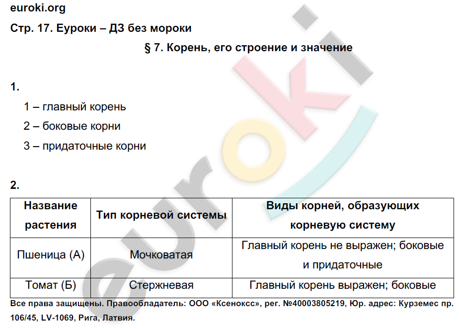 ГДЗ Биология 5 класс рабочая тетрадь параграф 6 Проверка знаний по теме Номер 4 Объектив микроскопа находится 1 на нижнем конце тубуса 2 под предметным столиком 3 на верхнем конце тубуса 4 на предметном столике