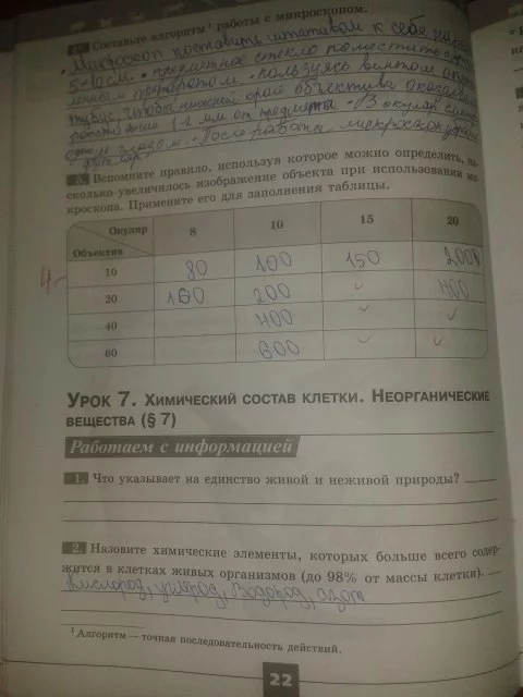 Гдз по биологии 5 класс пасечник в. в.